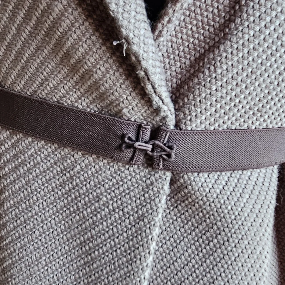 Vera Wang Short Sleeve Trench Coat Sz‎ Medium. - Picture 3 of 8